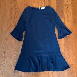 Sail to Sable Navy Bell Sleeve Dress 2